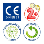 Staedtler Noris Junior 813 mudelikomplekt, 4 v&auml;rvi