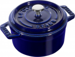 Staub Mini Cocotte &uuml;mmargune 250 ml malmist tass, sinine