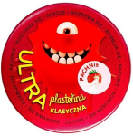 L&otilde;hnastatud plastiliin Ultra, punane, 100g