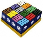 Astra plastiliini komplekt, 180 tk., 12 v&auml;rvi