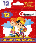Vahapliiatsid Titanum 12 v&auml;rvi