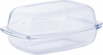 Termisil 5,5l ristk&uuml;likukujuline klaasist kaanega ahjuvorm