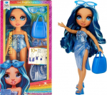 Rainbow High Swim & Style - Jointed fashion doll 27 cm - Skyler (Blue) - Swimsuit + Pareo - from 4 years