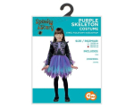 Laste kost&uuml;&uuml;m Skeleton Purple, 130-140 cm