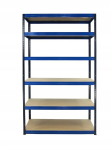 Metallist riiul Helios Hbn 213x180x40, 6 riiulit, 275kg/riiul