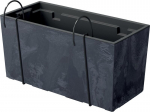 Rippuv r&otilde;duboks Urbicase Beton Effect, 40cm, hall