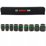 Bosch 9 tk. l&ouml;&ouml;kpesa komplekt 1/2", 10-27 mm