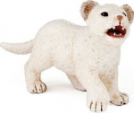 Figurine - PAPO - Valge l&otilde;vi beebi 7 cm X 4 cm - 3-aastastele ja vanematele lastele