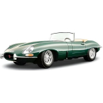BURAGO Metal Car Jaguar Type E Cabriolet 1961 scale 1/18