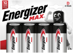 Energizer Max D (r20) akud, 4 tk.