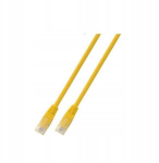 Patchcord Utp kat.5e kollane 1,5m Pvc