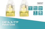 Digitus Cat 6a S/ftp Patchcord 15m Rj-45 Hall Lszh
