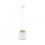 Duo valge džuudist detailidega lamp, 1xe27