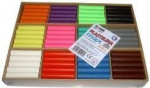 Plastiliin 12 v&auml;rvi, 216 tk. (2,8 kg) Koma Plast