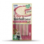 Inaba Churu maiused kassidele kanaga karvapallidest 4x14g