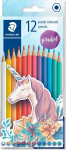Staedtleri v&auml;rvipliiatsid, 12 tk., pastell