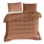 Voodipesukomplekt Eurofirany POS/NOVA3 Orange Satin 180x200 cm, 3-osaline