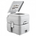 Kaasaskantav tualett, 43x34x42 cm, hall, matkatarvikute hoiustamine