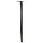 M&ouml;&ouml;blijalg, sirge, ruudukujuline, must, 70 cm