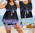 Ujumistrikoo naistele Hanna Nicole, lilla/must, 48