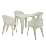 Aiam&ouml;&ouml;blikomplekt Ferne Premo Lottie, 4-kohaline, beežist plastikust