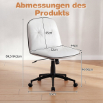 Costway k&auml;etugedeta lauatool, valge