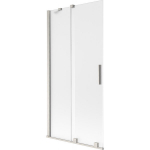 Vannisein Mexen Velar, 90 x 150 cm, harjatud nikkel/matt klaas