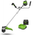 Akutoitega trimmer Greenworks GD60BCBK4, 60 V, akuga ja laadijaga
