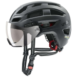 Kiiver Uvex Finale Visor must matt 56&ndash;61, reguleeritav suurus, integreeritud visiir, linnalik stiil