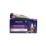 Phyto Phytocyane juuste v&auml;ljalangemisevastased ampullid 12x5 ml + 100 ml &scaron;ampoon Progressive Hair loss - Ageing, Menopause, Hereditary