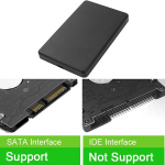 V&auml;lise k&otilde;vaketta adapter SATA SSD korpus, 10 Gb/s, 2,5 tolli, USB 3.0