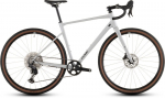 Gravel-jalgratas Cube Nuroad Ex 28" 2026 valge/hall