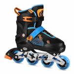 Rulluiskud Nils Extreme NA13808, suurus 38&ndash;41, must/sinine, M