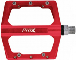Pedaalid ProX Stig 24 Alu Pins telg Cr-Mo punane