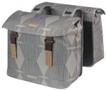Pakiraamikott BASIL ELEGANCE DOUBLE PANNIER BAG 40-49 Universal Bridge System, veekindel chateau taupe (UUS)