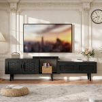 TV laud,pikendatav, m&otilde;&otilde;tmed 146-180 cm, must.