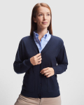 Naiste V-kaelusega jakk EXPLORER WOMAN, tumesinine