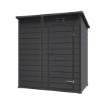 Aiakuur Keter Essential 6x4, tumehall/must, 184x112 cm
