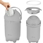 M&auml;hkmete konteiner Lionelo Purebin Grey