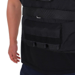 T&otilde;stekaaluline vest Homcom 36x52cm, musta v&auml;rvi