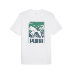 PUMA meeste vabaaja T-s&auml;rk PUMA GRAPHICS Mountain Tee PUMA valge - 62791102, valge