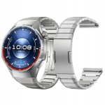 BestAccessories, titaanist k&auml;erihm H. Watch GT 6 Pro 46 mm jaoks, h&otilde;bedast v&auml;rvi