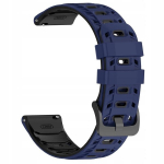 &bdquo;BestAccessories&rdquo; silikoonist kellarihm 22 mm, tumesinine