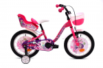 Laste jalgratas Capriolo Adria Fantasy, 16", roosa/valge