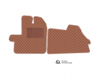 Matid QuiltyMats MERCEDES-BENZ Sprinter 2006-2018 (2 vietos) (2 tk.), Pruun-Pruun /55-MAX3