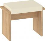 Taburet Bond BON-06, heledapruun/liivakarva