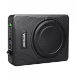 Auto subwoofer, 8-tolline 300W &otilde;huke istmealune aktiivsubwoofer, 32.2x23.5x8 cm, must, audio