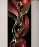 5D teemantmosaiik, 40 x 70 cm, ilma raamita.