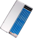 Pliiatsikomplekt Staedtler Mars Lumograph 8b-hb, 6tk, metallkarp