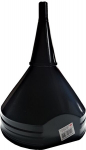 Plastikust k&uuml;tuselehter, must, 21cm
